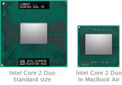 apple macbook air cpu
